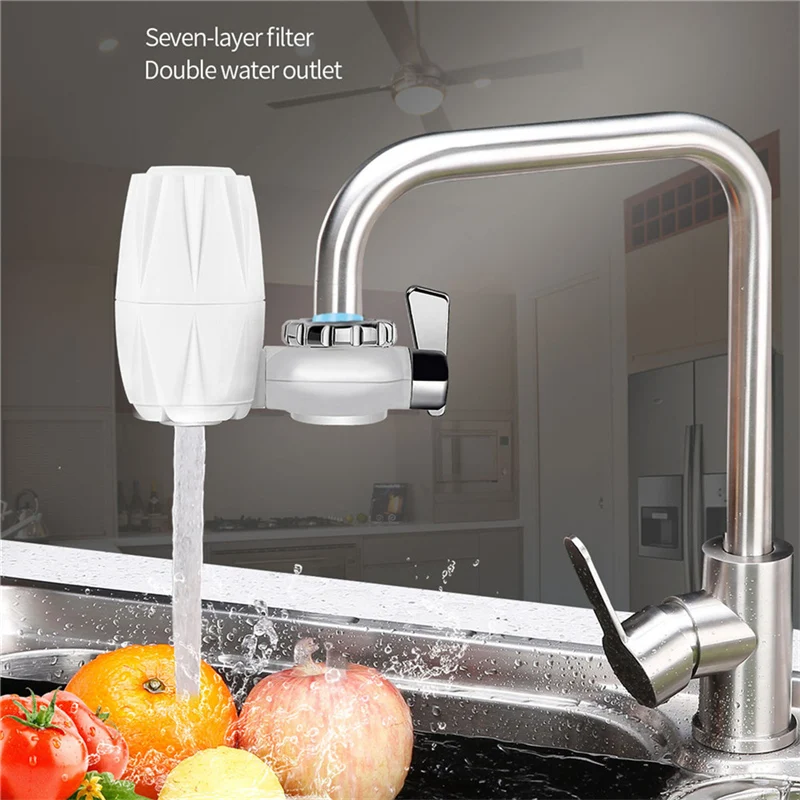 

UniversalTap Water Purifier Faucet Water Filter Activated Carbon Water Purifier Rust Remover Faucet Drinking Filter Replacement