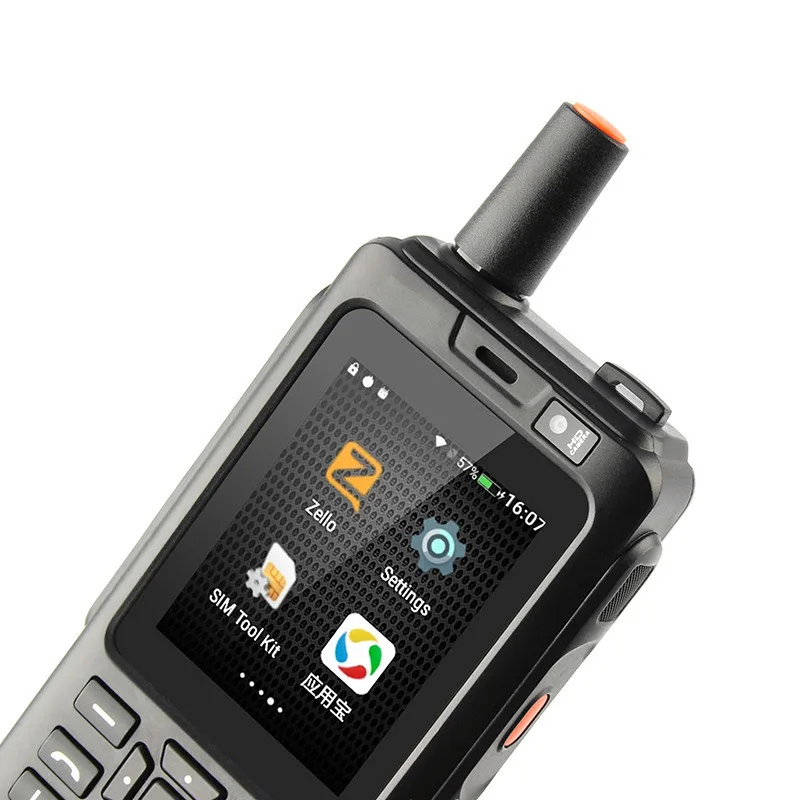 7 S + 4G POC walkie talkie Android 6.0 handphone interkom radio ponsel pintar telepon moblie hanset portabel polisi walkie-talkie