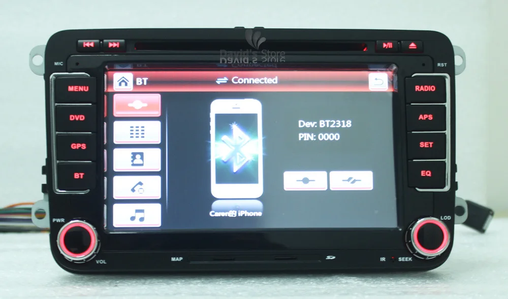 7inchs Car Navigation for Volkswagen with Built-in Canbus 9