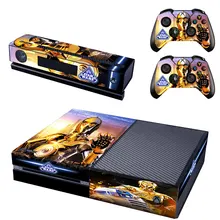 Star Wars: The Force Despierta Vinilo Cubierta Engomada de La Piel para Xbox Uno y Kinect y 2 controller skins