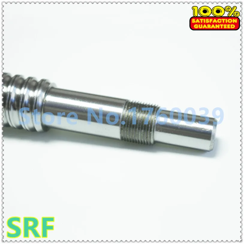 25 мм Ballscrew RM2510 комплект: 1 шт. SFU2510 проката Ballscrew L = 500 мм C7+ 1 шт. SFU2510 ballnut с BK/BF20 конец обработки для ЧПУ