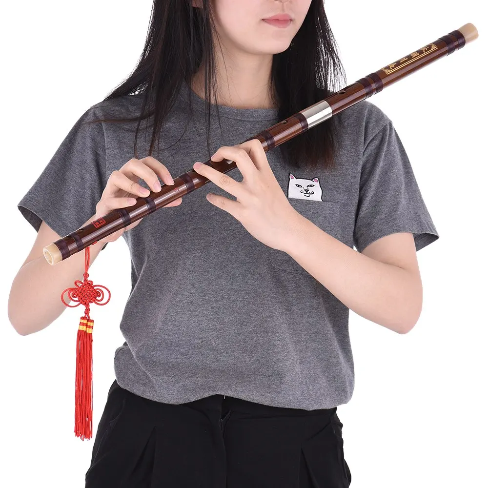 Подключаемая горькая бамбуковая флейта Dizi традиционная ручная работа китайский музыкальный деревянный духовой инструмент ключ уровня C