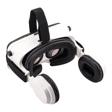 GEPRON5 VR Vr virtual reality glasses 3d head-mounted adult helmet with button folding headphones