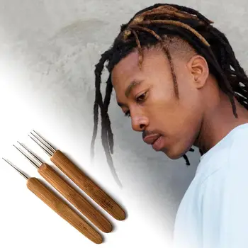 

Braid Crochet Single Head Double Head Three Head 0.5-0.75MM Wig Braiding Tool Human Hair Crochet Weaving Latch Hook Crochet Sew