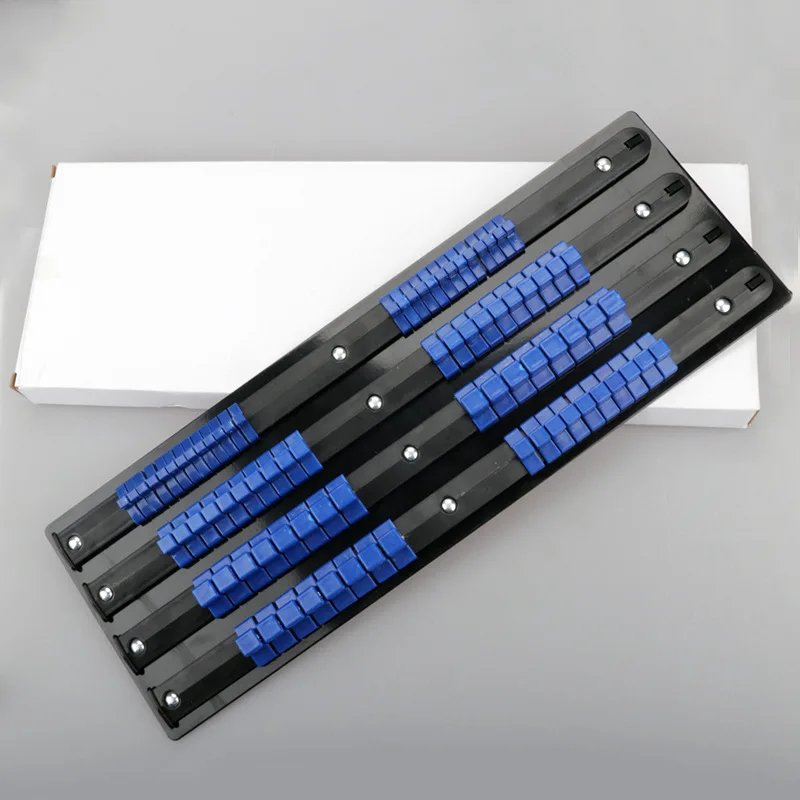 80pcs Iron plate tools sockets organizer set 1/4