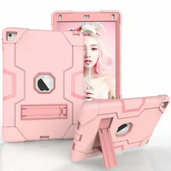 

Drop Resistance Heavy Duty Double Color Case For Apple iPad Pro 9.7 A1673 A1674 A1675/ Air 2 Air2 A1566 A1567 Cover Coque Capa