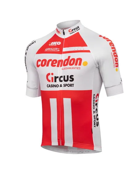 CORENDON цирк команда 2 цвета мужские только Велоспорт Джерси короткий рукав велосипедная одежда быстросохнущая езда велосипед Ropa Ciclismo - Цвет: TEAM