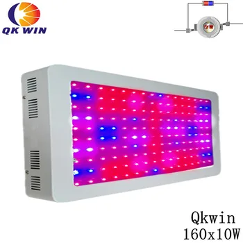 

Qkwin 1600W LED Grow Light double chip 370W True Power Full Spectrum with on/off button France warehouse Drop shipping