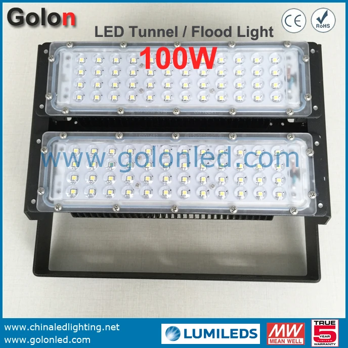 low bay led warehouse lighting 100W IP65 wateproof outdoor indoor bay