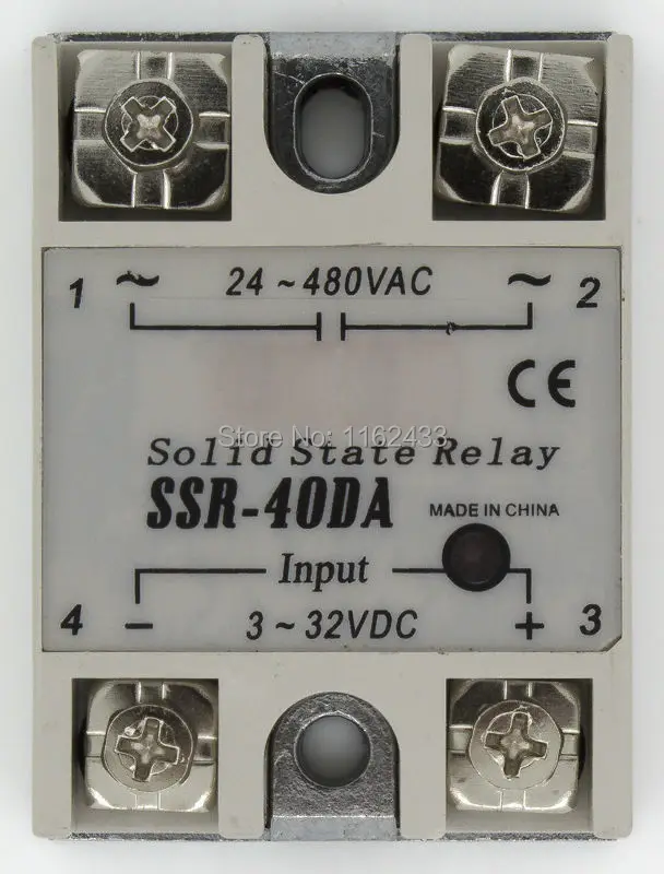 SSR-40DA Однофазный DC В AC 40A 480 В SSR 40DA твердотельные реле SSR-40DA-H