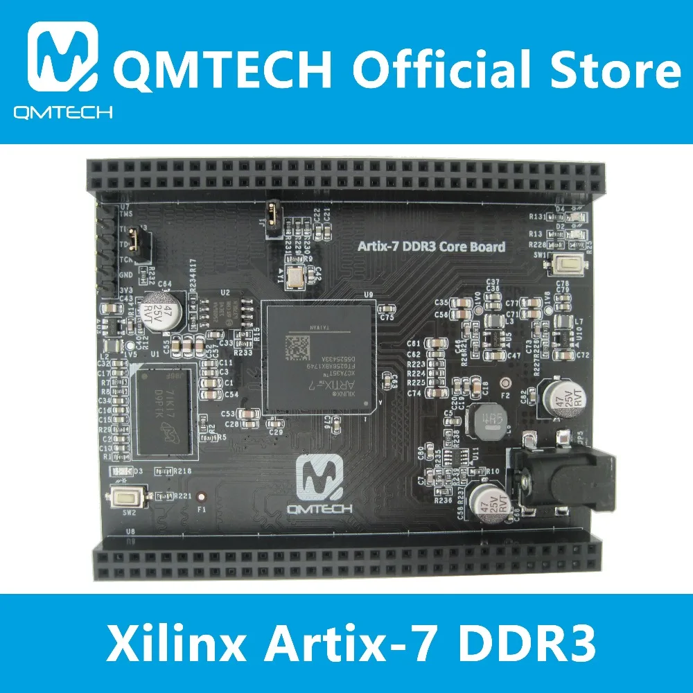 

QMTECH Xilinx FPGA Artix7 Artix-7 Core Board XC7A35T DDR3 256MB
