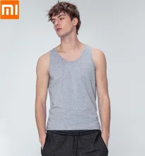 2pcs/lot Xiaomi Youpin Cotton Smith Soft Bottoming Vest Soft Comfortable Sleeveless Vest for Men Indoor or Outdoor 2pcs/lot Xiaomi Youpin Cotton Smith Soft Bottoming Vest Soft Comfortable Sleeveless Vest for Men Indoor or Outdoor