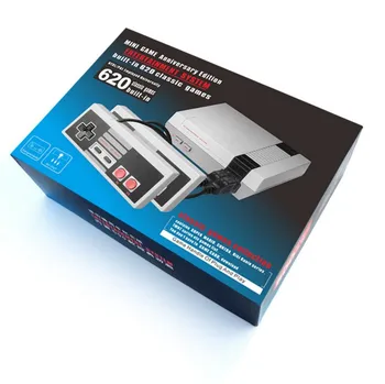 

10 Pieces Classic Mini TV Game Console Retro Video Game Console 8 Bit With 620 Different Built-in Games Double Gamepads