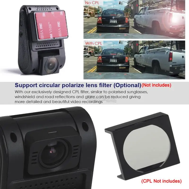 VIOFO Видеорегистраторы для автомобилей A119S Dashcam 1080 P обновлен V2 2 0 &quotсупер