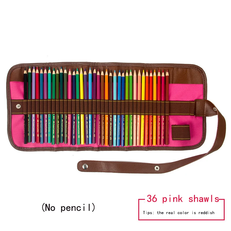 

Drawing Pencil Set Color Art Drawing Pencil Writing Drawing and Sketch Multi-Function Folding Canvas Bag Set