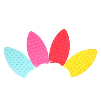 

Creative Silicone Iron Hot Protection Rest Pad Mat Safe Surface Iron Stand Mat Rest Ironing Pad Insulation Boards