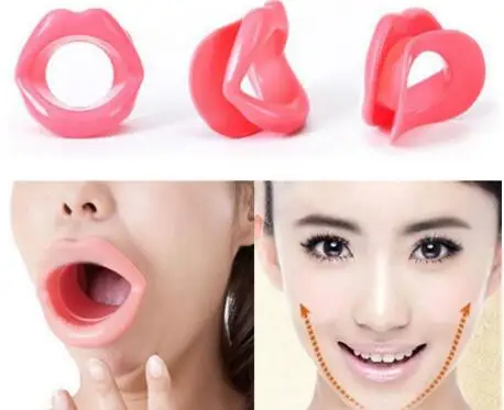 

Silicone face slimmer mould for anti-wrinkle face shape orthosis lips trainer as mouth exerciser as beauty face shaper.