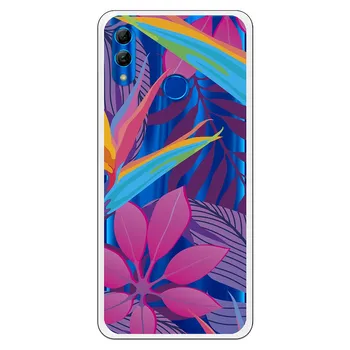 

Stand case costume drawing Leaves WP017 for Huawei P Smart 2019