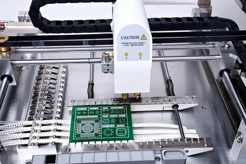 Low cost SMT pick and place machine for lab prototype or electronics
