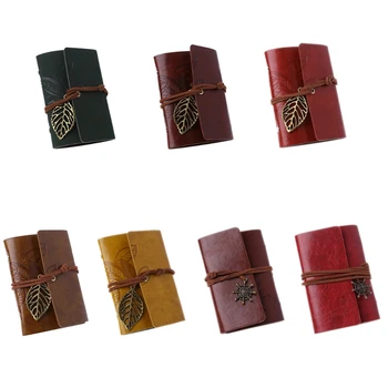 

THINKTHENDO Men Women 24 Cards ID Credit Card Holder Leaf Business Pocket Case Purse Gift