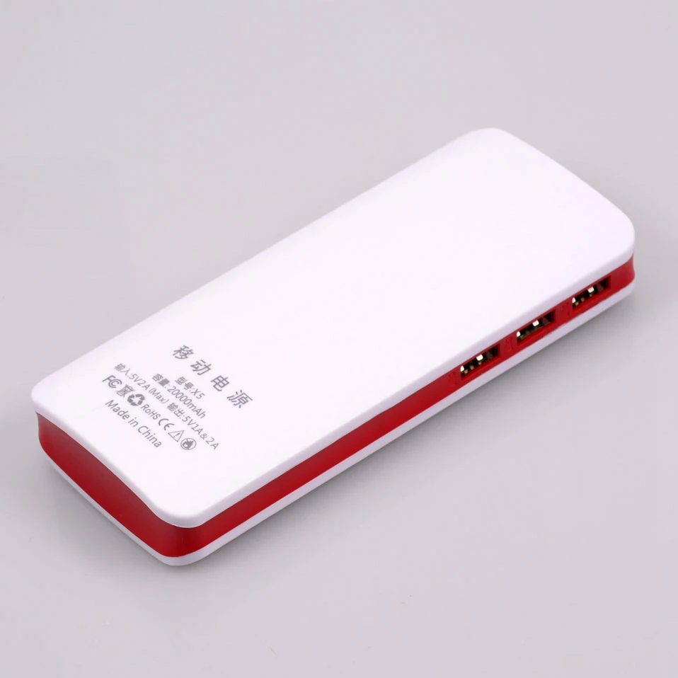 (No Battery) 1000mah 5x18650 Power Bank Case Dual USB Phone Charger PowerBank Shell LCD Display Box DIY Portable Bank Power (15)