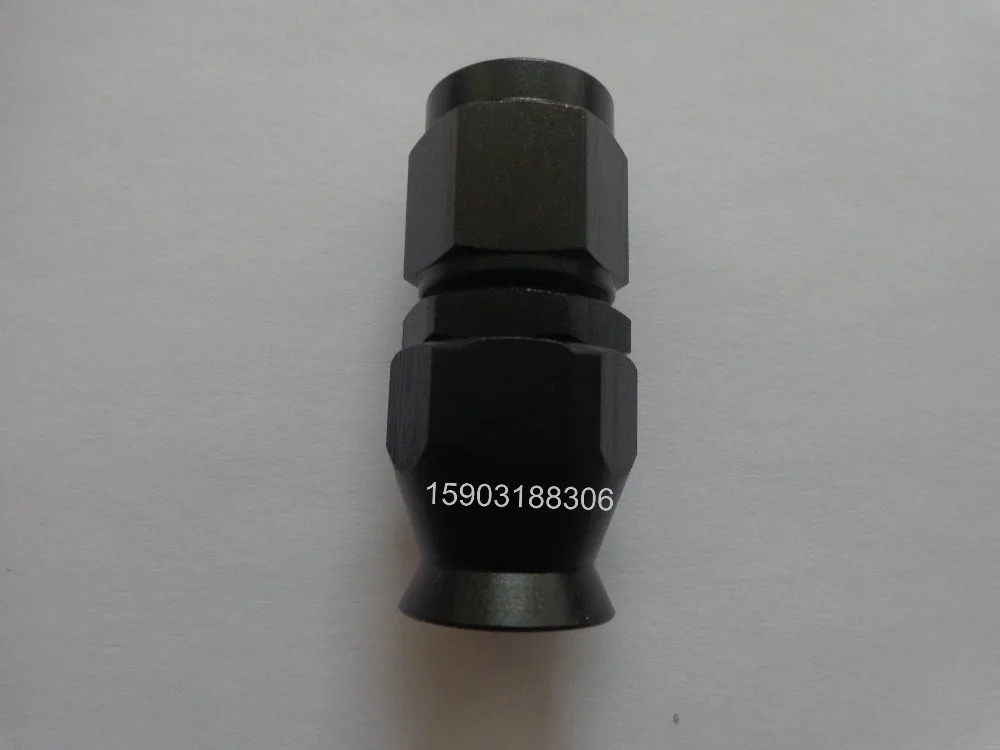 UN-4 AN4 PTFE Telfon Tubo End Raccordi Adattatore Per Auto Girevole Dritto Frizione Linee di Montaggio