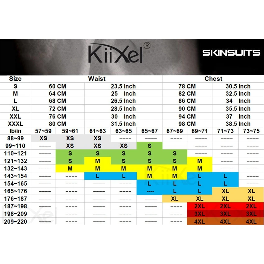 Мужской спортивный костюм KiiXel для триатлона цельная одежда Майки
