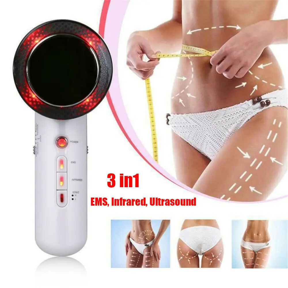 

Ultrasonic Cavitation Body Slimming Massager Weight Loss Lipo Anti Cellulite Fat Burner Galvanic EMS Infrared Ultrasound Machine