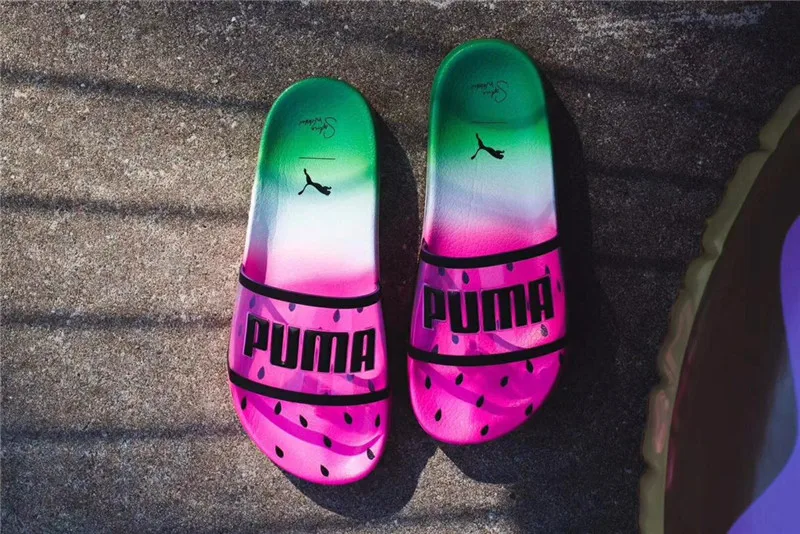 2018 НОВЫЙ Puma x Sophia Webster тапочки Для женщин горка классика Водонепроницаемый