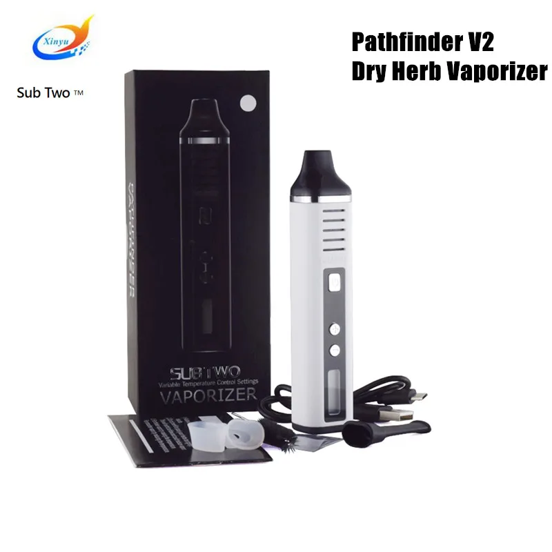 Pathfinder V2 Dry Herb Vaporizer Vape Pen 2200mah Vape Electronic Cigarette Kit vapor box mod elektronik sigara