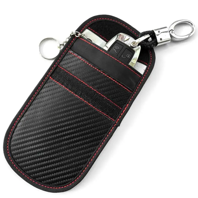 

High Quality RFID Signal Blocking Bag Cover Blocker Case Cage Pouch For Car Keys Radiation Protection