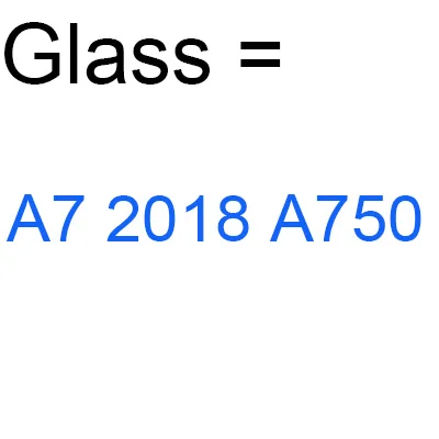 4 шт. Экран протектор уфи для samsung A30 A50 A70 A80 A7 A750 закаленное защитное стекло-пленка M20 M10 A6 A8 плюс A9 - Цвет: A7 2018 A750