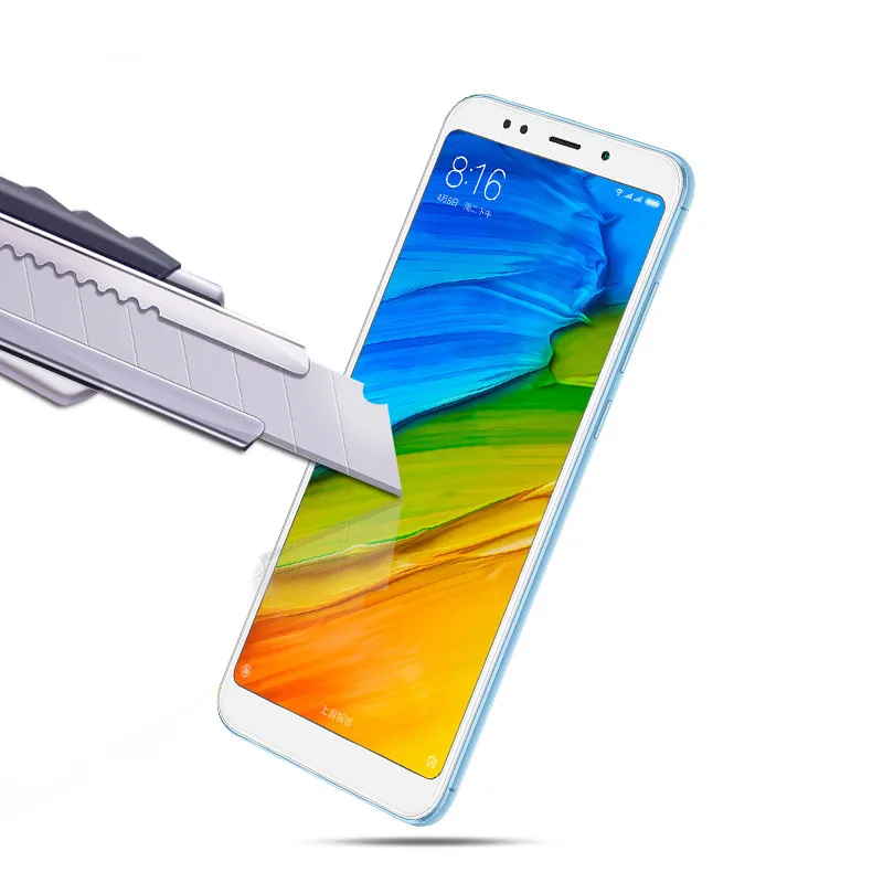Защитное стекло с полным покрытием для Xiaomi Redmi 5 plus защита экрана закаленное Xiomi note