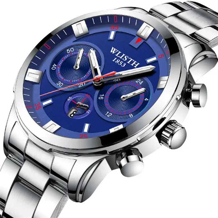 

WLISTH Men Watches Luxury Famous Top Brand Men's Fashion Casual Watch Military Quartz Wristwatches Relogio masculino