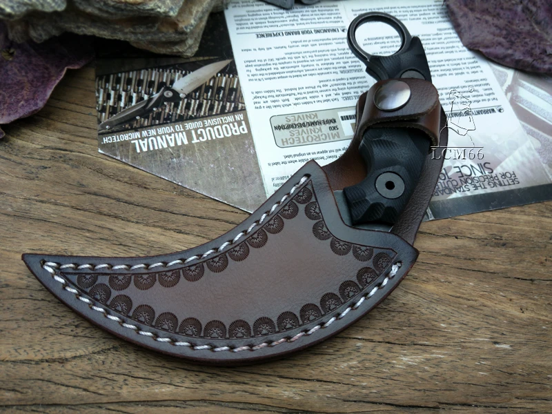 LCM66 тактика karambit Скорпион коготь нож открытый кемпинг джунгли выживания битва Фиксированным Лезвием Охотничьи ножи инструмент самообороны