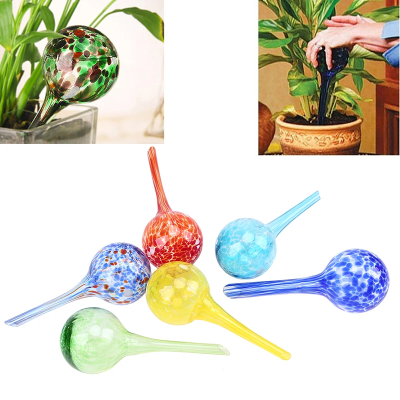 

WHISM 100ml Self Automatic Drip Irrigation Ball Lazy Watering Device Camouf Bulbs Globes Plant Flowers Bonsai Waterer For Garden