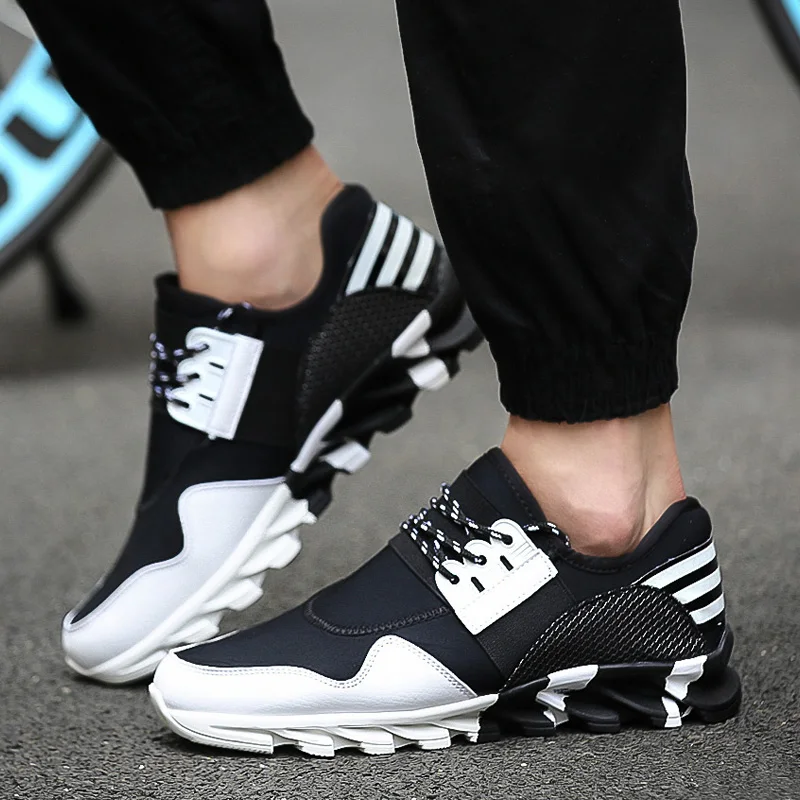 

Fashion Star Style Men Casual Shoes Spring Autumn Mens Trainers Breathable Flats Walking Shoes zapatillas hombre Free Shipping