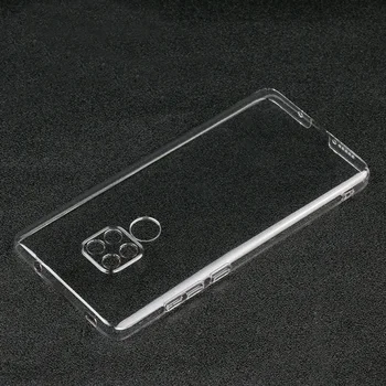 

10pcs/lot.4 sides protective Ultra Clear Crystal Transparent Hard Back Case Cover Shell for huawei mate 20