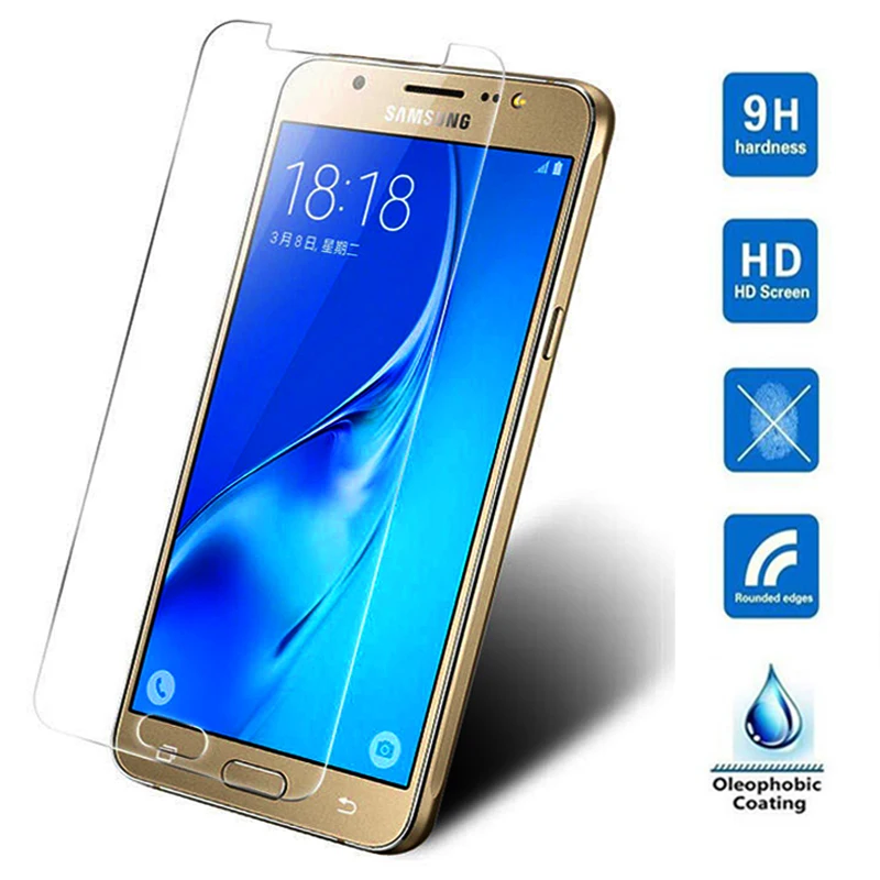 

9H 2.5D High Clear Tempered Glass For Samsung J1 J3 J5 J7 2016 Screen Protector Protective Flim for Galaxy J2 J3 J5 J7 Prime Pro