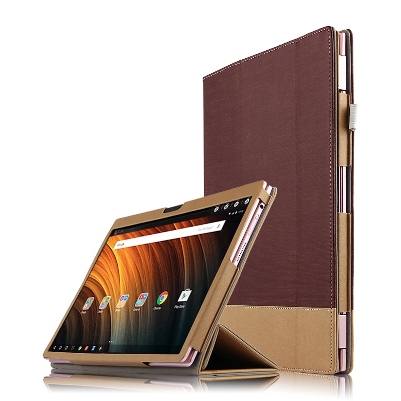 High Quality Ultra Slim Folio Stand Fashion Canvas PU Leather Skin Case
Sleeve Cover For Lenovo Yoga A12 a12 12 12.0inch Tablet