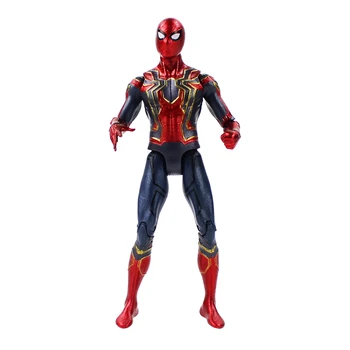 

15cm Marvel The Avengers 3 Infinity War Iron Spider Man Amazing Spiderman Movable Action Figure Model Toy for Kids Gift
