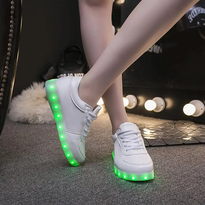 Баскетбольные светящиеся Led ботинки,мужская Led обувь,светящиеся кроссовки женские со светящейся подошвой,кеды женские Homme Luminous Femme Chaussures Lumineuse для взрослых