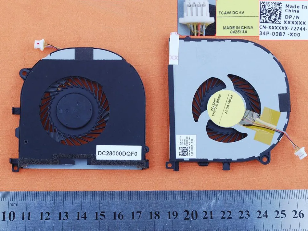New Laptop Cooling Fan For DELL XPS 15 9530 Precision M3800 Original PN