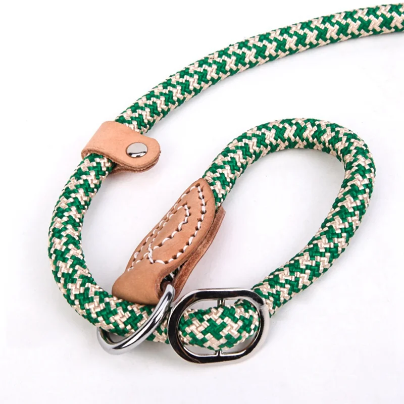 Dog Collar Leash For Small Large Dogs Pet Products Dog-Collar Leashes Harness Nylon Running Dogs Collars Lead Rope Safety PY0236 (12)