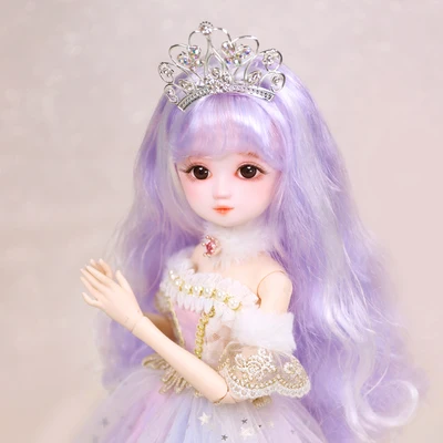 1/4 BJD Blyth кукла молочная королева Девичья серия для механических соединений тело девушки ледяной, SD - Цвет: Snow1