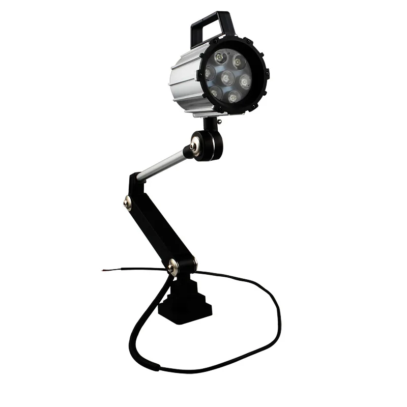 

Industrial Lighting 7W/12W IP68 Adjustable LED Machine Work Light for Lathe,CNC Milling Machine,Drilling Machine-Long Arm