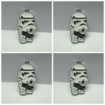 

New Classic 20 Pcs Cartoon Star Wars Metal Charm Pendants Jewelry DIY Making D140
