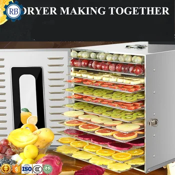 

Automatic home use vegetable/ fruits drying machine Hot Electric Food Drying Machine/Home Food Dehydrator/Home Use 10 Layers