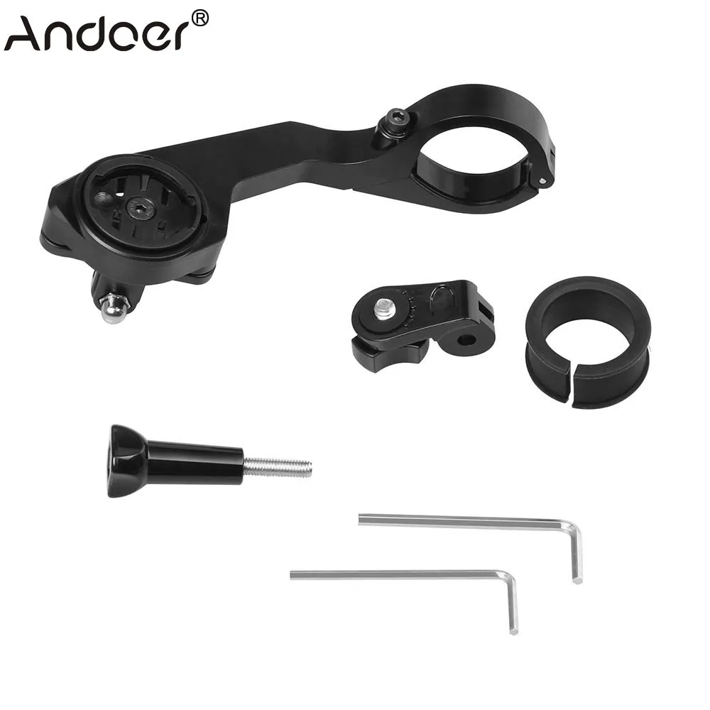 Andoer 25 4/31 8 мм переднее велосипедное крепление для Garmin Edge 1000/800/810/200/500/510 экшн-камер