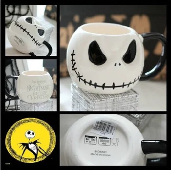 

2017 New Arrival coffee mug Pixar Christmas Eve Soul Personality Jack Skull Creative Cartoon Funny Special nice gift